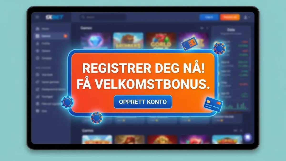 Registrer deg med bonus